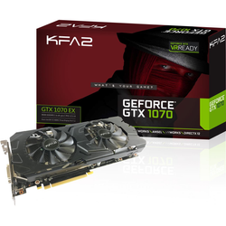 KFA2 GeForce GTX 1070 EX 8192MB GDDR5 PCI-Express