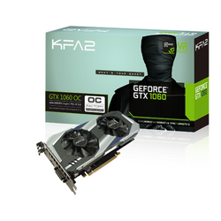 6GB KFA2 GeForce GTX 1060 OC Aktiv PCIe 3.0 x16