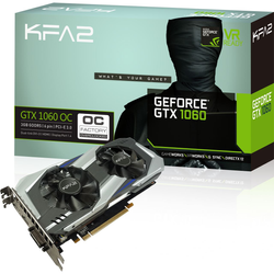 3GB KFA2 GeForce GTX 1060 OC Aktiv PCIe 3.0 x16