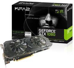 8GB KFA2 GeForce GTX 1080 EXOC Sniper Aktiv PCIe 3.0 x16