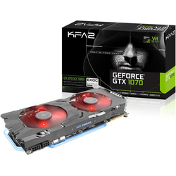 8GB KFA2 GeForce GTX 1070 EX OC Sniper Edition Aktiv PCIe 3.0 x16