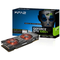 11GB KFA2 GeForce GTX 1080 Ti EXOC Aktiv PCIe 3.0 x16