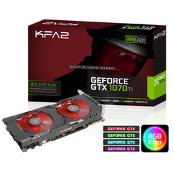 8GB KFA2 GeForce GTX 1070 Ti EX Aktiv PCIe 3.0 x16