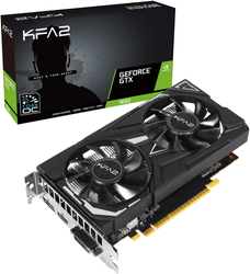 KFA2 GTX1650 EX PLUS OC 4GB GDDR6 HDMI DP DVI