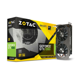 ZOTAC GeForce GTX 1060 AMP! Edition, 3072 MB GDDR5