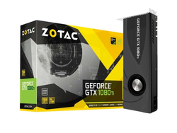 11GB ZOTAC GeForce GTX 1080 Ti Blower Aktiv PCIe 3.0 x16