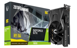 ZOTAC GeForce GTX 1650 OC GDDR6, 1x DisplayPort, 1x HDMI, 1x DVI-D