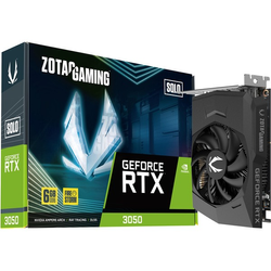 ZOTAC RTX 3050 SOLO 6GB GDDR6 HDMI 3xDP HDMI - 6.144 MB