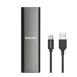 Philips Externe SSD 500GB Ultra Speed Grey (FM50SS031P/00)