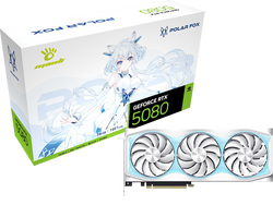 Manli VGA Man GeForce® RTX 5080 16 GB Polar Fox OC V2 16.384 MB