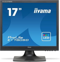IIYAMA 43.2cm (17") E1780SD-B1 5:4 DVI black LED Spk