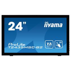 Iiyama T2435MSC-B2 - 24" Tact. VA/6ms/FHD/DVI/HDMI/DP/Cam