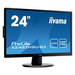 Iiyama X2483HSU-B3 - 24" LED AMVA+/4ms/FHD/HDMI/USB