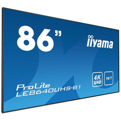 IIYAMA PROLITE LE8640UHS-B1 Digital Signage Display, Schwarz