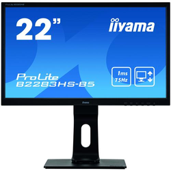 iiyama ProLite B2283HS-B5 22" Monitor Zwart