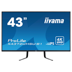 Iiyama X4372UHSU-B1 - 42.5" IPS/4ms/4K/HDMI/DP/USB/PIP