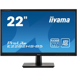 iiyama ProLite E2282HS-B5 22" Monitor Zwart