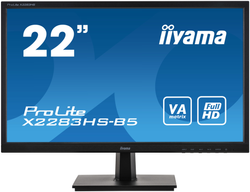 iiyama ProLite X2283HS-B5 22" Monitor Zwart