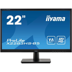 iiyama ProLite XB2283HS-B5 22" Monitor Zwart