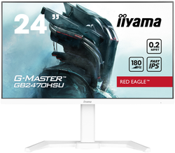 iiyama 24" WHITE Fast IPS Gaming, G-Master Red Eagle
