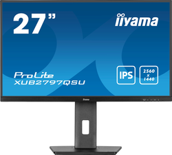 Iiyama XUB2797QSU-B2 (27" QHD-IPS-1ms-HDMI/DPP-100Hz-Spk)
