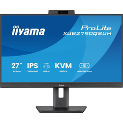 Moniteur Iiyama 27'' QHD 100Hz IPS KVM Webcam Intégrée USB-C