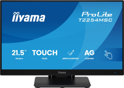 IIYAMA 54.6cm (21,5") T2254MSC-B2AG 16:9 M-Touch HDMI+DP+USB