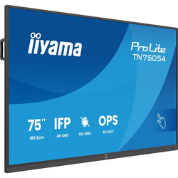 iiyama ProLite TN7505A-B1AG 74.5" 4K UHD Moniteur tactile
