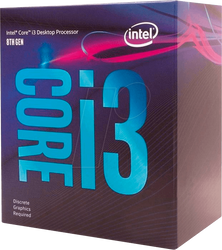 Intel Core i3-9100F 3,6 GHz (Coffee Lake) Sockel 1151 -...