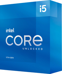 Intel Processor Core i5-11600 K BOX 3,9GHz, LGA1200