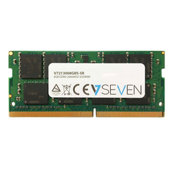 V7 V7213008GBS-SR geheugenmodule 8 GB 1 x 8 GB DDR4 2666 MHz