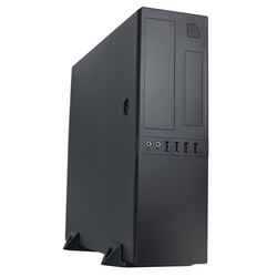 CiT S503 Micro ATX Desktop Case - Black