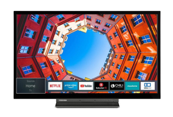 Toshiba 24WK3C63DA 60 cm (24") LCD-TV mit LED-Technik schwarz / A+