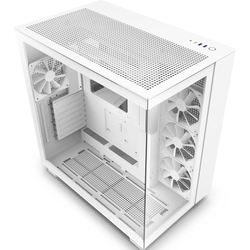 NZXT H9 FLOW ALL White MidiTower mit Sichtfenster