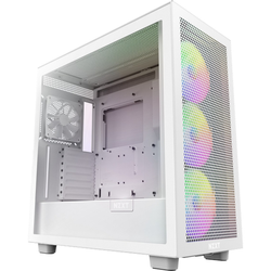NZXT H7 Flow RGB White Midi ATX