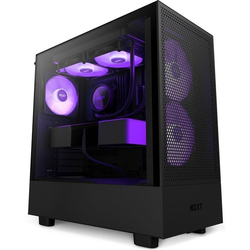 NZXT H5 Flow RGB (2024) - Kabinet - Miditower - Sort