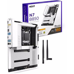 NZXT N7 B850 - Matte White moederbord