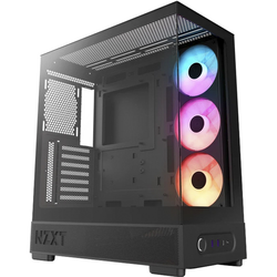 NZXT S5 RGB (2026) - All Black - Gehäuse - Miditower - Schwarz
