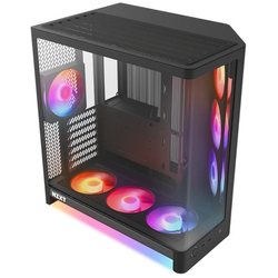 NZXT H6 RGB+ (2026) Black - Boîtier ATX avec fenêtre
