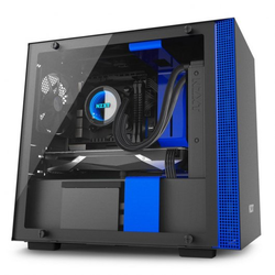 NZXT H400i Cristal Templado USB 3.0 Negra/Roja