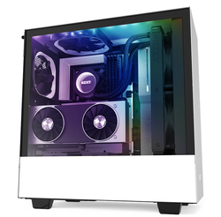 NZXT H510i Midi Tower Blanc