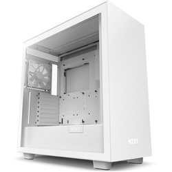NZXT H7 Matte White Mid Tower Case