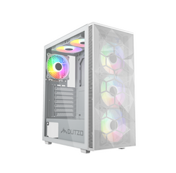 DUTZO C330 TG RGB - Kotelot - Miditower - Valkoinen