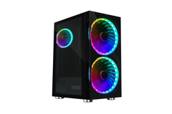 FOURZE T320 Zwart Midi Tower Behuizing