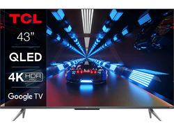 TCL 43C735 QLED TV (Flat, 43 Zoll / 108 cm, QLED 4K, SMART TV, Google TV)
