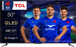 TCL TV QLED 4K 126 cm TV 4K QLED 50QLED770 Google TV