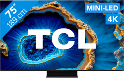 TCL 75C803 - 75 pouces - 4K MiniLED - 2023