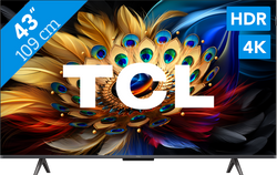 TCL 43C61B - 43 pouces - 4K QLED - 2024