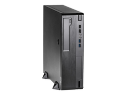 Akyga AK-502-02BK - SFF - micro-ATX - sort - USB/Lyd