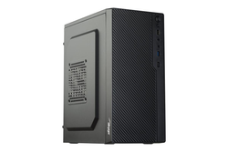 AKYGA Micro ATX Case AK36BK 1x USB 3.0 black w / o PSU